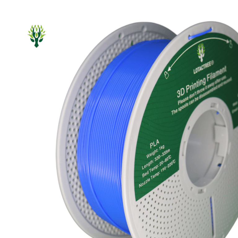 PLA Blue - Diâmetro 1,75mm Bobine 1kg - Marca Lotactree