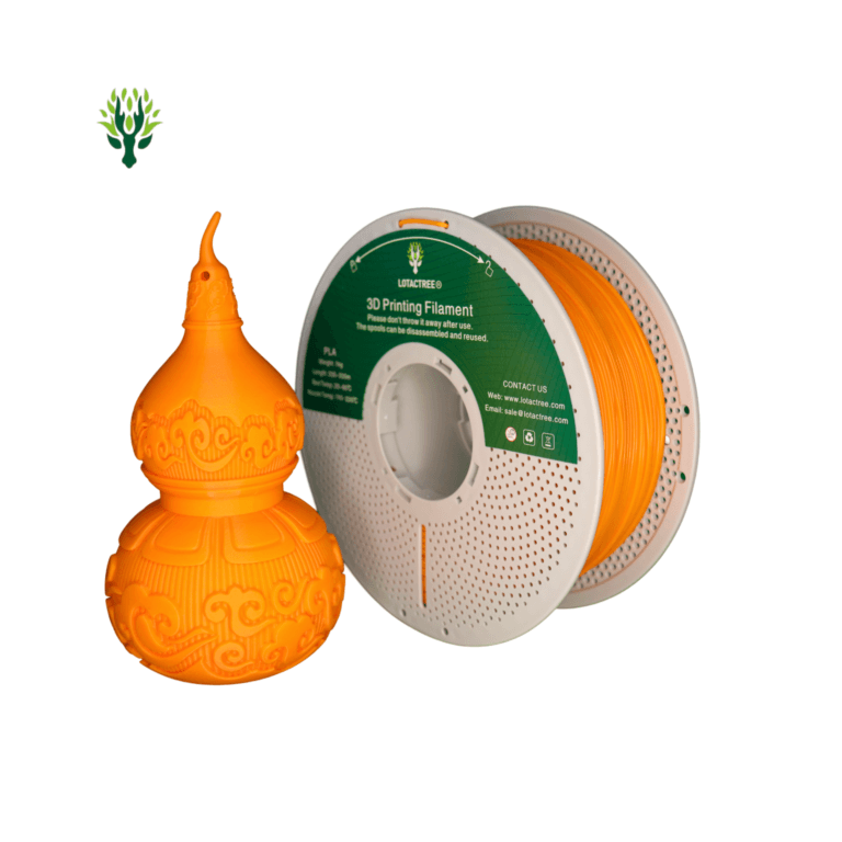 PLA Orange - Diâmetro 1,75mm Bobine 1kg - Marca Lotactree