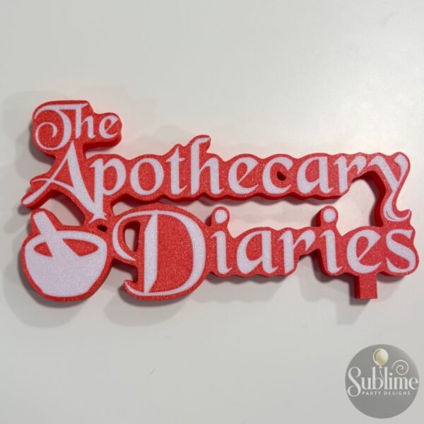 Logo 3D The Apothecary Diaries – Exclusivo para Fãs - Image 3