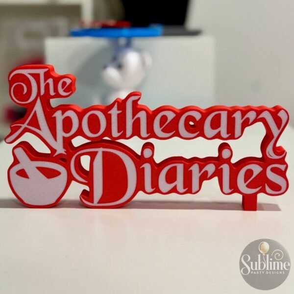 Logo 3D The Apothecary Diaries – Exclusivo para Fãs