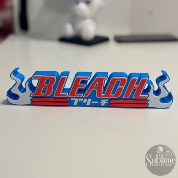 Logo 3D de Bleach – Detalhes Incríveis e Exclusivos