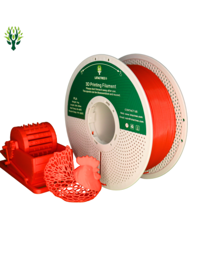 PLA Chinese Red - Diâmetro 1,75mm Bobine 1kg - Marca Lotactree